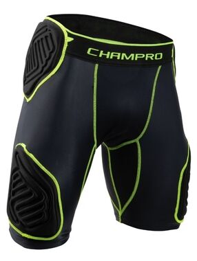 Champro Sports Bull Rush 5-Pad Football Girdle Compression Fit Youth Meduim
